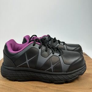 New‎ Womens Shoes For Crews Spear Aluminum Toe Work Shoe Size 8.5